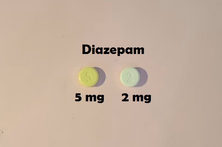 ยาที่มีหลายความแรง : Diazepam 2 mg และ 5 mg