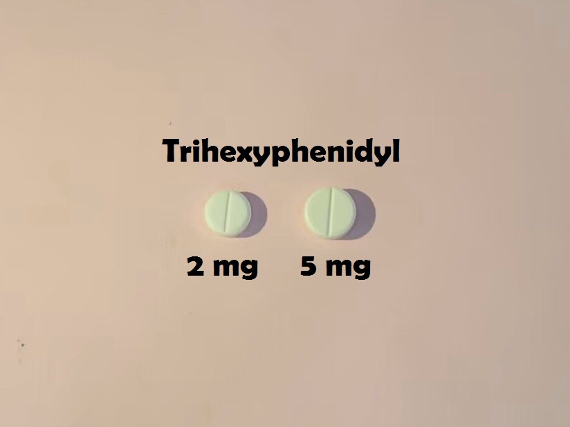 Trihexyphenidyl 2 - 5 mg