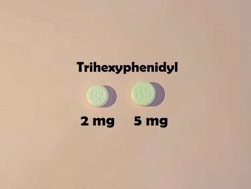 Trihexyphenidyl 2 - 5 mg