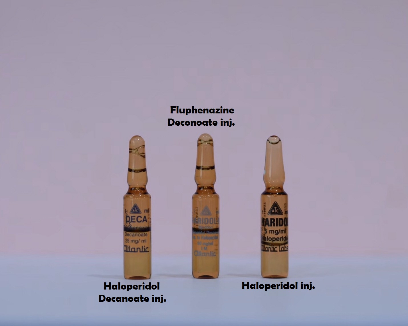 Fluphenazine inj.มองคล้ายกับ Haloperidol decanoate inj. และ Hadolperidol inj.