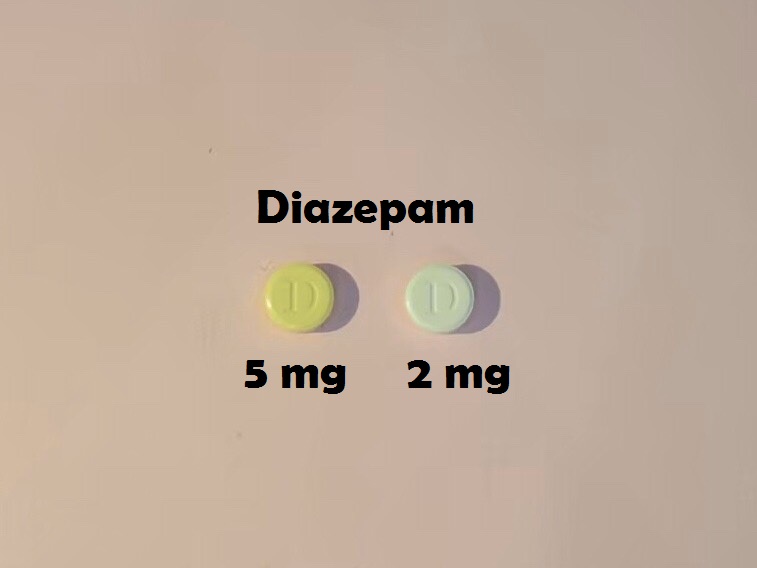 Diazepam 2 - 5 mg